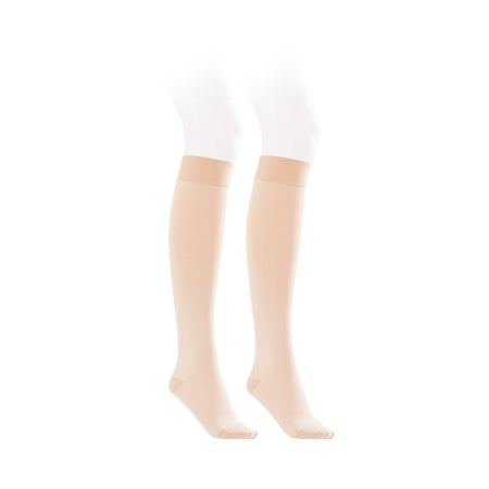 JOBST Opaque - Compression Stocking Knee High X-Large Natural Closed Toe - 115215
