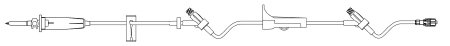 B. Braun SafeDAY Administration Set 60 Drops / mL Drip Rate 105 Inch Tubing - 352886