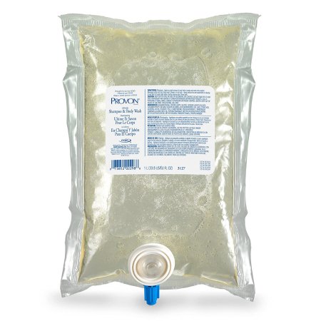 PROVON - Shampoo and Body Wash 1,000 mL Dispenser Refill Bag Light Herbal Scent - 3127-08