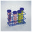 Fisher Scientific Fisherbrand Poxygrid Centrifuge Rack 3.5 X 5.5 X 5.5 Inch, Holds 30 mm Tubes, Blue, 16 Positions, Autoclavable, 30 mm Cavity Diameter For 50 mL Plastic Centrifuge Tubes - 147916B