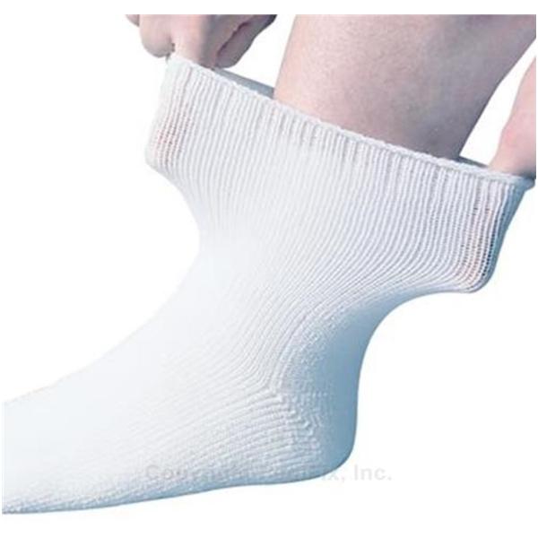 Pedifix Socks Protection Stretch Socks Medium Unisex Men 6-9/Women 7-10 White Pair - P760-M