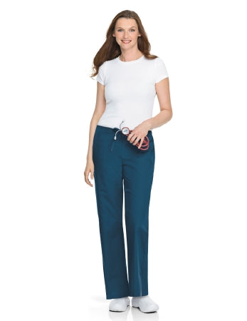 Landau Uniforms - Scrub Pants Medium Steel Gray Female - 83222STPMED