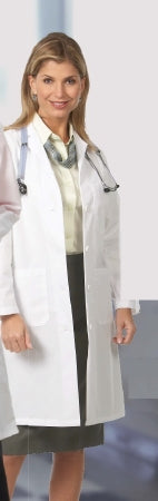 Fashion Seal Uniforms - Lab Coat White Size 6 Knee Length Reusable - 486-SZ6