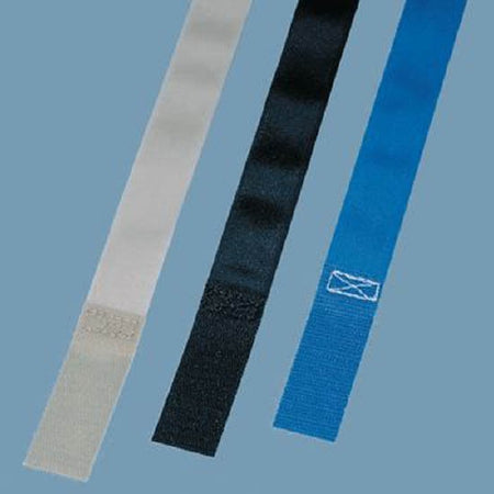 Patterson Medical Supply Rolyan Self-Adhesive Hook and Loop Strapping 2 X 14 Inch Black - A31434