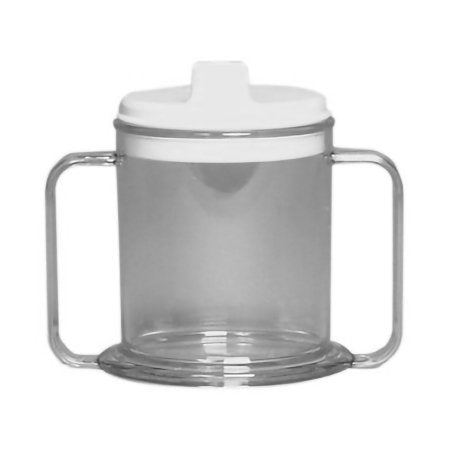 Ableware - Drinking Mug 8 oz. Clear Plastic Reusable - 745960000