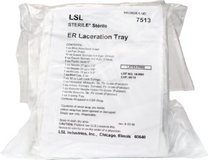 LSL Industries Laceration Tray - 7513