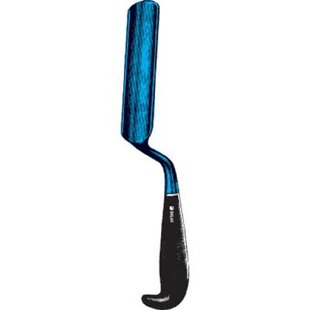 Sklar Sklar Blue Vaginal Spatula Segond 10-1/2 Inch Coated Stainless Steel - 91-5178