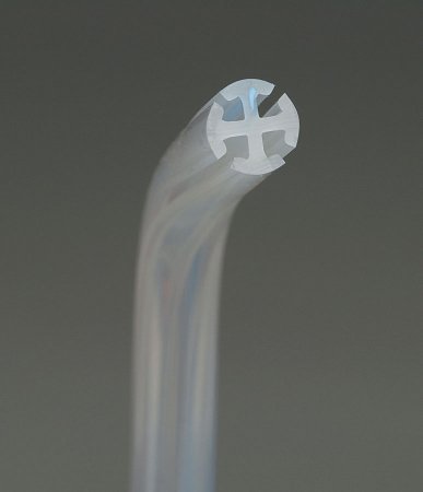 Medline - Wound Drain Tube Silicone Channel Style 19 Fr. Size - DYNJWE2190