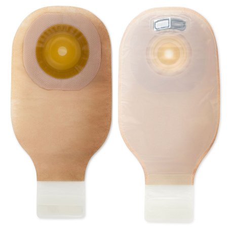 Premier - Ostomy Pouch One-Piece System 12 Inch Length Drainable Convex, Trim To Fit - 8584