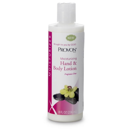 GOJO Provon Hand and Body Moisturizer 8 oz. Bottle Scented Lotion CHG Compatible - 4334-48