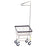 R & B Wire Products - Laundry Cart with Pole Rack Steel Tubing 5 Inch Clean Wheel System Casters - 100CTC91C