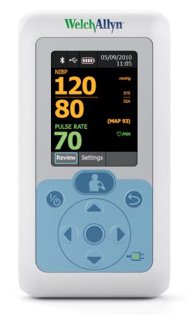 Welch Allyn ProBP 3400 Sure BP Blood Pressure Monitor Hand Held 1-Tube Adult Size Arm - 34XFHT-B