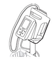 Welch Allyn Power Cord For Blood Pressure Monitoring ProBP 3400 Mobile Stand - PWCD-5WT-B