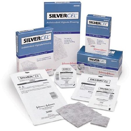 Systagenix Wound Management Silvercel Antimicrobial Alginate Dressing 2 X 2 Inch Sterile - 900202
