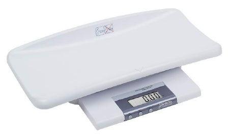 Detecto - Baby Scale Digital LCD Display 40 lbs. Capacity AC Adapter / Battery Operated - MB130