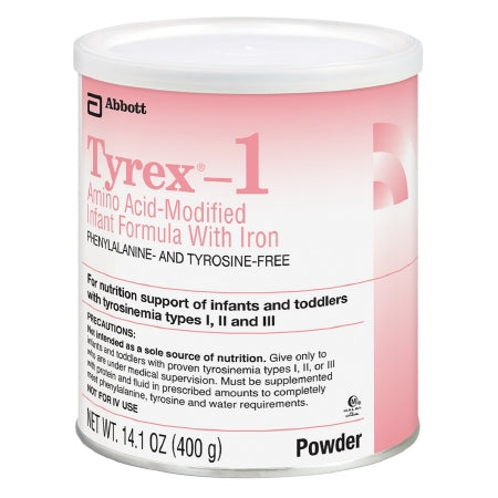 Abbott Nutrition Tyrex-1 Amino Acid Modified Infant / Toddler Formula 14.1 oz. Can Powder - 51128