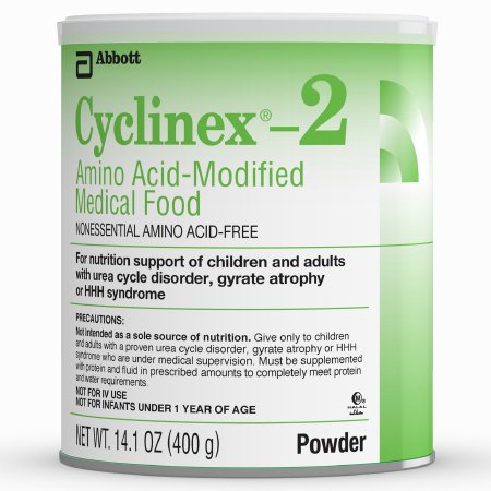 Abbott Nutrition Cyclinex-2 Amino Acid Modified Oral Supplement Unflavored 14.1 oz. Can Powder - 51146