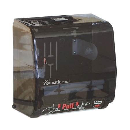 Saalfeld Redistribution VuAll Cormatic Paper Towel Dispenser Translucent Smoke Plastic - HV200K