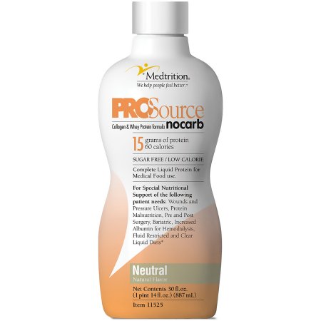 ProSource NoCarb - Protein Supplement Unflavored 30 oz. Bottle Concentrate - 11525