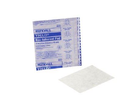 Dermacea - Non-Adherent Dressing Rayon / Polyester 3 X 2 Inch Sterile - 9640-