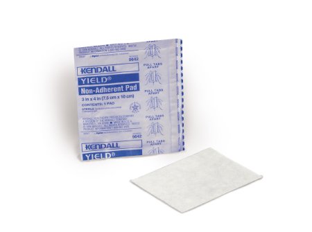 Dermacea - Non-Adherent Dressing Rayon / Polyester 3 X 4 Inch Sterile - 9642-