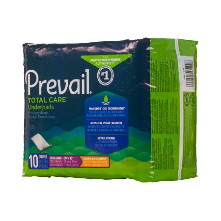 First Quality Prevail Underpad 30 X 30 Inch Disposable Fluff Light Absorbency - UP-100