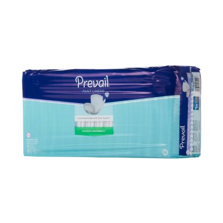 First Quality Prevail Bladder Control Pad 28 Inch Length Heavy Absorbency Polymer One Size Fits Most Unisex Disposable - PL-115