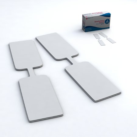 Dynarex Skin Closure Strip 3/8 X 1-13/16 Inch Plastic Butterfly Closure White - 3615