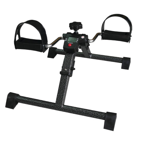 CanDo - Pedal Exerciser Portable / Display Panel Adjustable Resistance Levels 11 X 17 X 22 Inch Black - 10-0712
