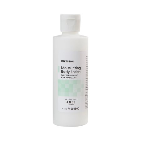 McKesson - Hand and Body Moisturizer 4 oz. Bottle Baby Fresh Scent Lotion - 94001500