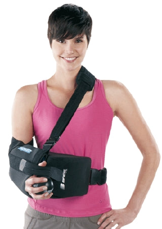 Breg Slingshot Shoulder Immobilizer Small Airmesh Shoulder and Waist Strap Left or Right Shoulder - 1820