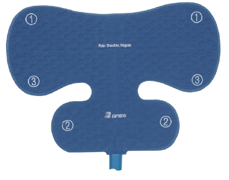 Breg WrapOn Cold Therapy Pad Shoulder X-Large Polyether / Polyurethane Sheet Reusable - 4905