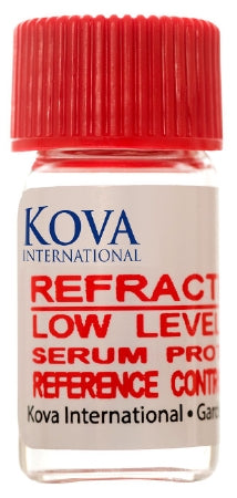KOVA Refractrol SP Low Level - Refractometry Control Serum Protein 5 Levels 12 X 2 mL - Kova International - 84652
