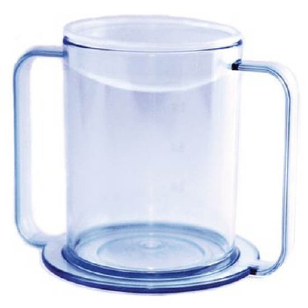 Sammons Preston - Graduated Drinking Mug 12 oz. Clear Plastic Reusable - 565960