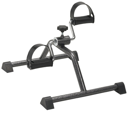 CanDo - Pedal Exerciser Portable Adjustable Resistance Levels 11 X 17 X 22 Inch Black / Gray - 10-0710