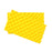 Alimed Pad Eggcrate Ulnar Protecta-Coat Polyfoam Yellow Vinyl Cover 17.25X7.5" 2/Pr - 924986