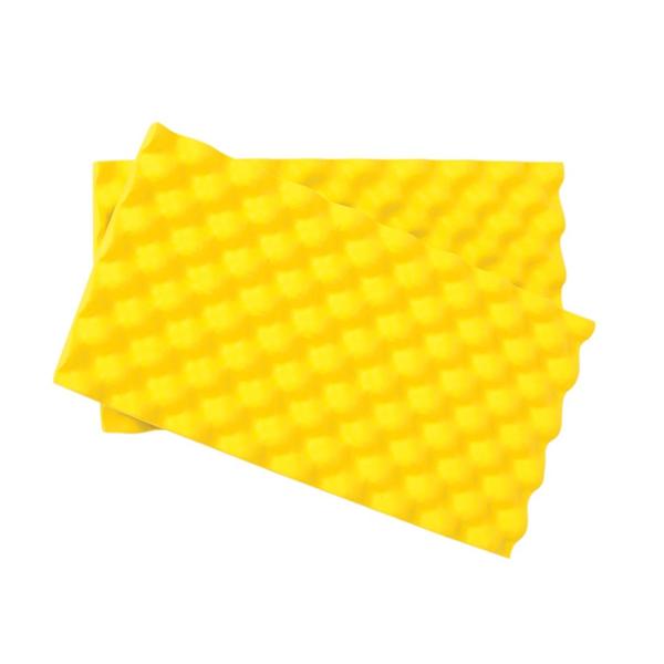 Alimed Pad Eggcrate Ulnar Protecta-Coat Polyfoam Yellow Vinyl Cover 17.25X7.5" 2/Pr - 924986