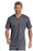 Landau Uniforms - Scrub Shirt X-Large Graphite 2 Pockets Short Sleeve Male - 7502GRPXL