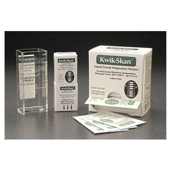 Trademark Corp Thermometer Strip Kwik-Skan Forehead 100/Bx - 5030