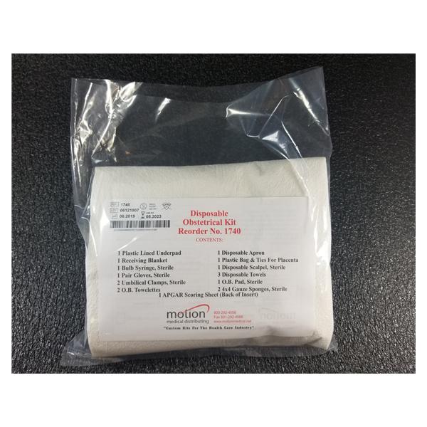 Motion Medical Distributing Emergency Kit Obstetrical Ea - 1740