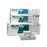 Richmond Dental Company Sponge Non-Woven Multiply Ryn/Poly 3X3" 8 Ply Non-X-Ray Ns 2500/Case - 300638