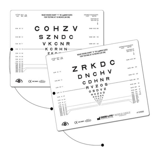 Good-Lite Co Card Illiterate Vision Testing 16" Testing Distance 7X9" Ea - 729000