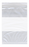 Action Health BAG, ECON-ZIP W/WHT BLOCK 5"X8" 2ML (1000/CS) - 85251850314