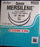 J & J Healthcare Systems Mersilene Suture with Needle Nonabsorbable Uncoated White Suture Braided Polyester Size 5-0 12 Inch Suture Double-Armed 48 mm Length 1/2 Circle Taper Point Needle - RS22
