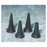 Specline Ortec Ear Speculum Operating, Consulting Plastic Black 4 mm Disposable - 7444