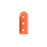 Miltex-Integra Guard Instrument Tip Tip-It Silicone 1.6X9.5X254Mm #7 Orange 50/Pk - 3-2507V