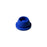 Globe Scientific - Tube Closure Thermoplastic Elastomer Pierceable Plug Cap Blue 13 mm For 13 mm Vacuum and Test Tubes NonSterile - 113150B