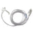 Zoll Medical LoFlo ETCO2 Sidestream ETCO2 Oral Nasal Sampling Cannula with O2 Oral Sampling Adult Straight Prong / Non-flared Tip - 8000-0354
