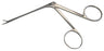 BR Surgical BR Surgical Micro Ear Forceps 3-1/4 Inch Surgical Grade Stainless Steel NonSterile NonLocking Finger Ring Handle Straight 1.2 X 7 mm Serrated Tips - BR44-35070