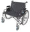 Drive Medical Sentra EC Bariatric Wheelchair Full Length Arm Padded, Removable Arm Style Spoke Wheel Black 26 Inch Seat Width 700 lbs. Weight Capacity - STD26ECDFA